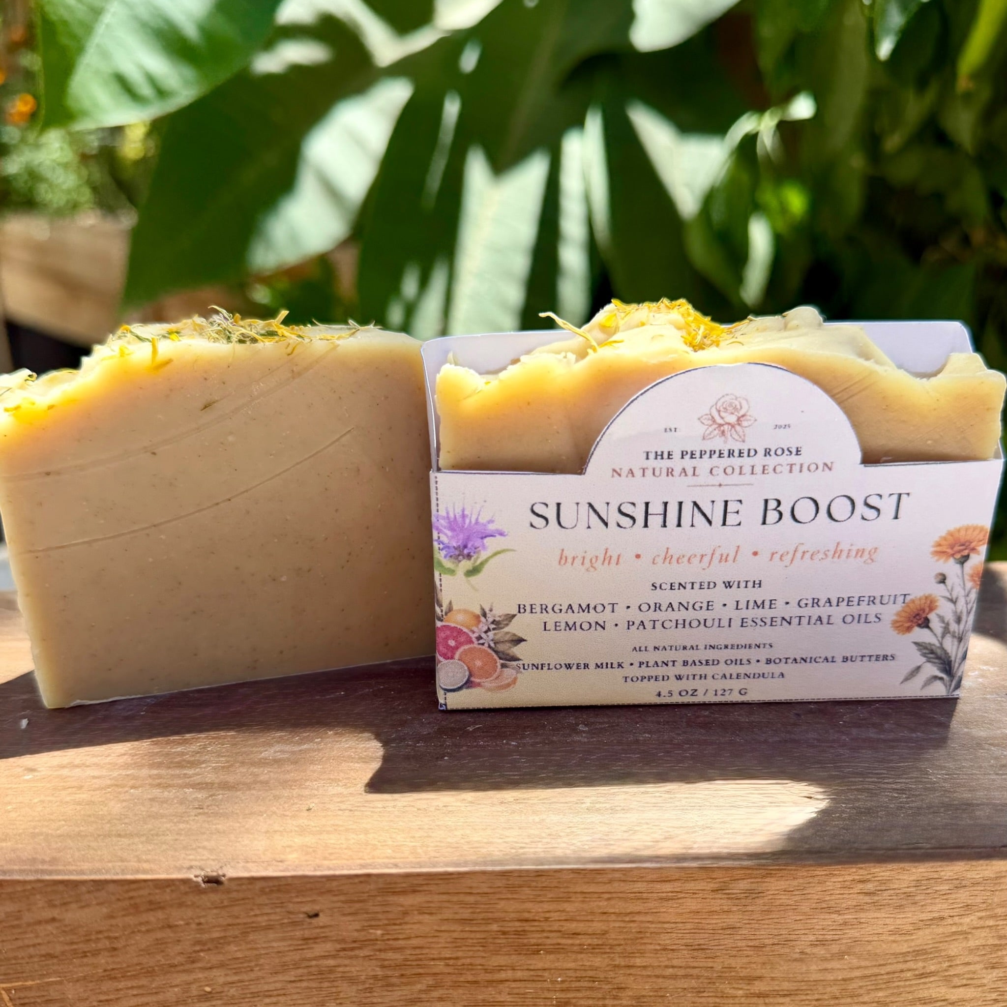 Sunshine Boost Sunflower Milk Soap