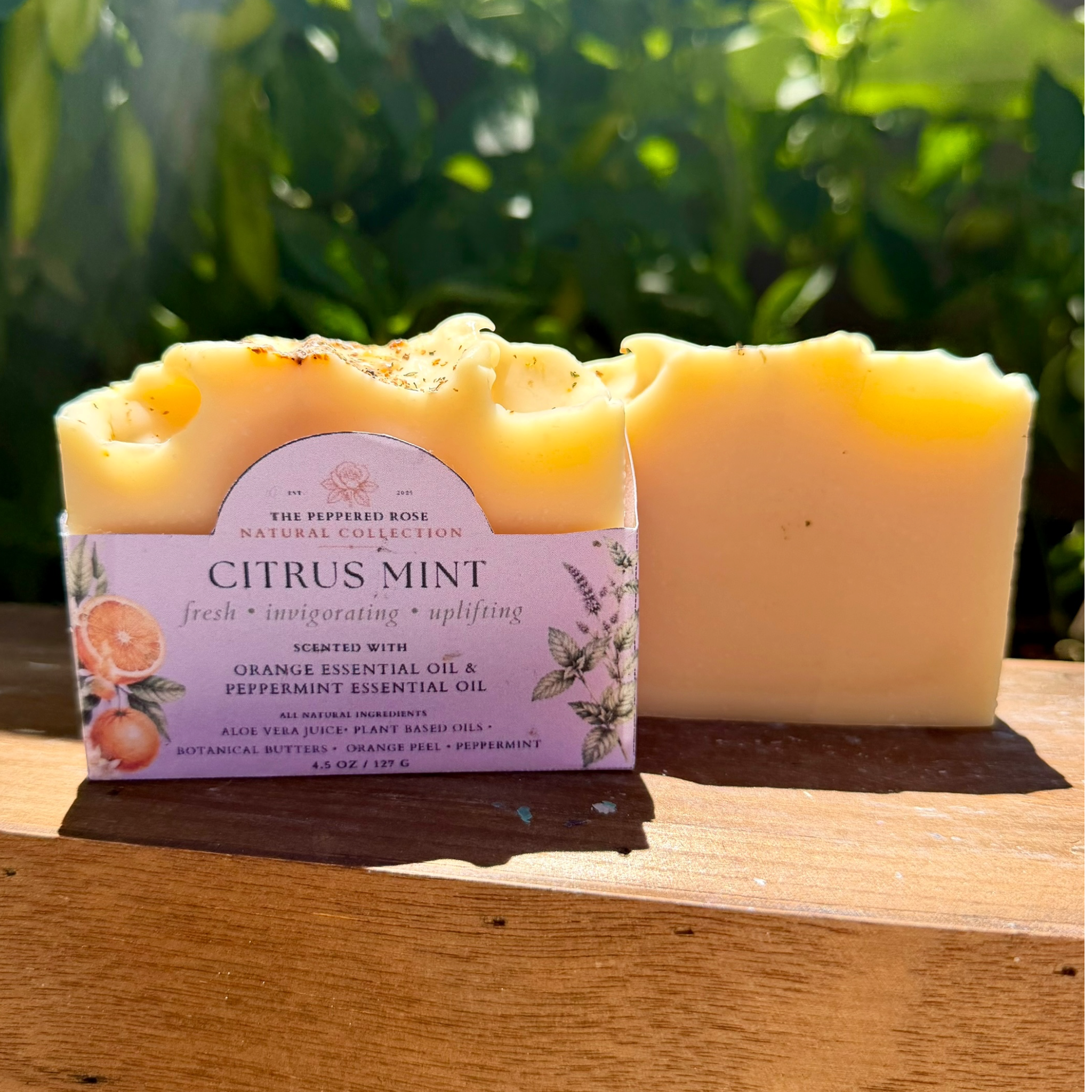 Citrus Mint Botanical Soap